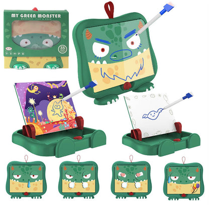 Multi-Function Magnetic Whiteboard Puzzle & Graphic Tablet Writing Gift Games for Kids