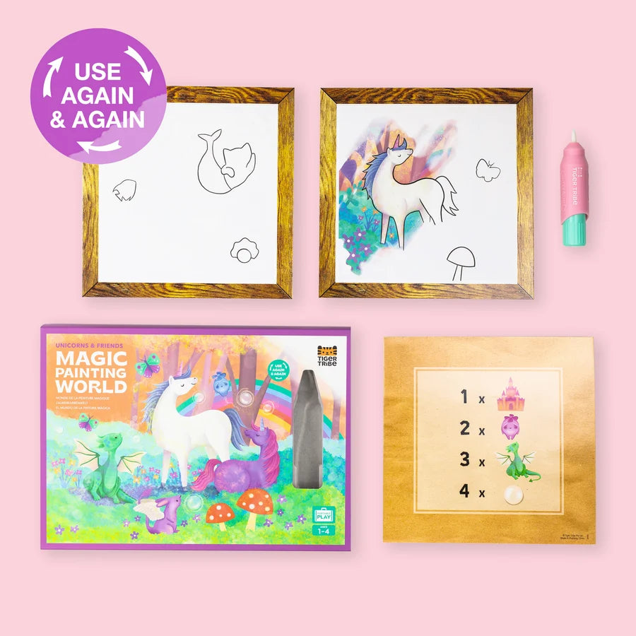 Tiger Tribe: Magic Painting World - Unicorn And Friends