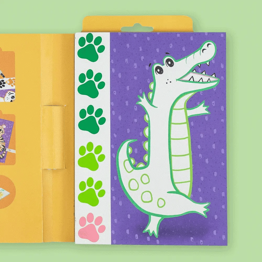 Tiger Tribe: Paint a Picture Set - Wild Animals