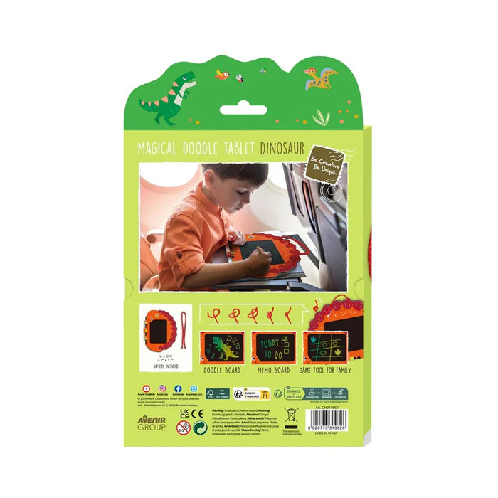 Avenir LCD Artidoodle Board Dinosaur