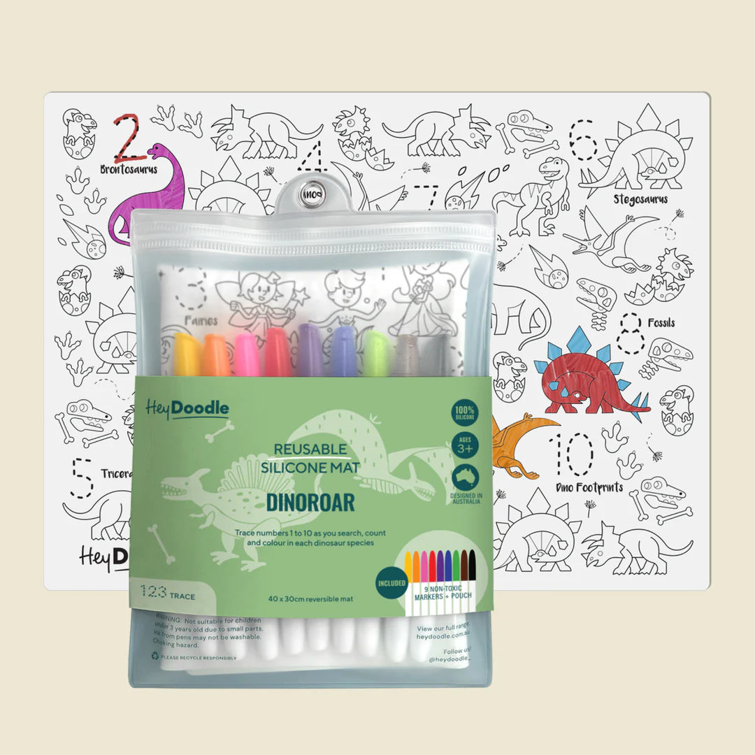 HeyDoodle - DinoRoar Large Playmat