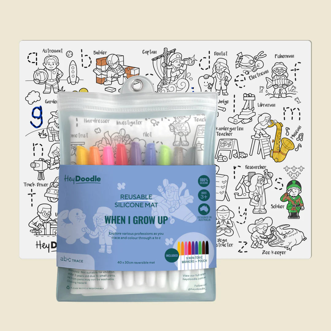 HeyDoodle - When I Grow Up Large Playmat