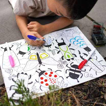 HeyDoodle - Sensory Playmat - Busy Bugs