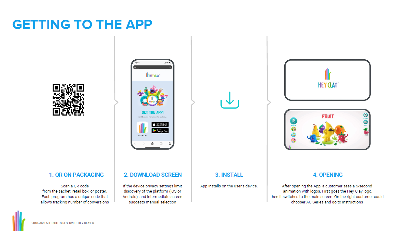 Hey Clay - Advent Calendar, 36 Flow Packs