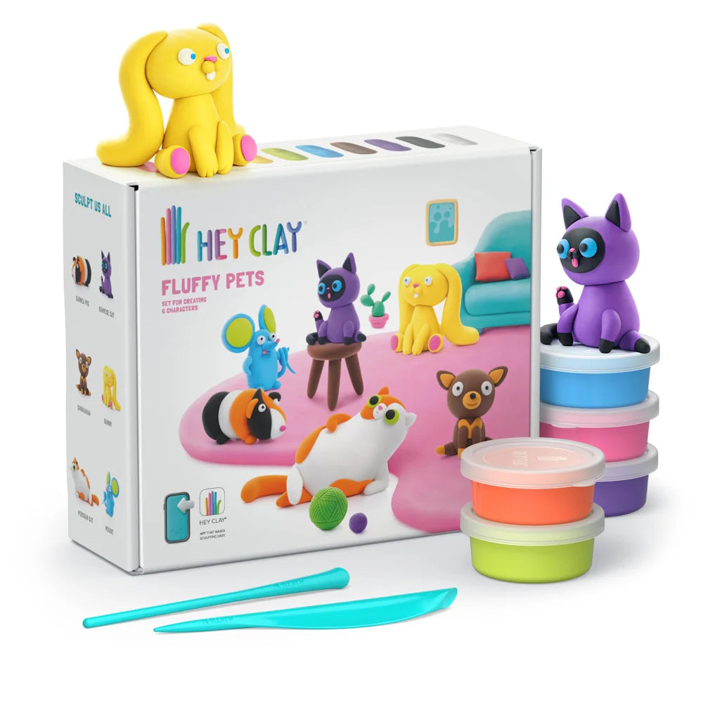 Hey Clay - Fluffy Pets (15 Cans)