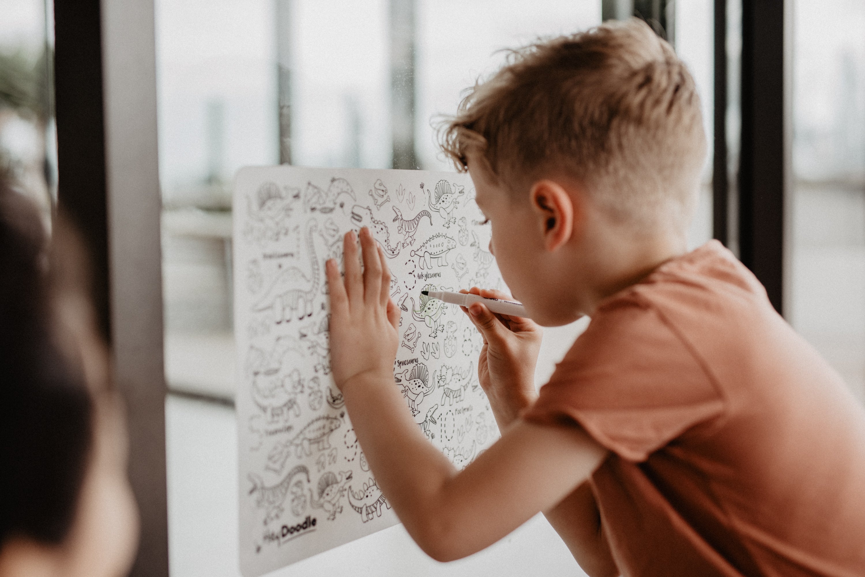 HeyDoodle - 100 Squares Playmat  Large Colouring & Doodle Playmat