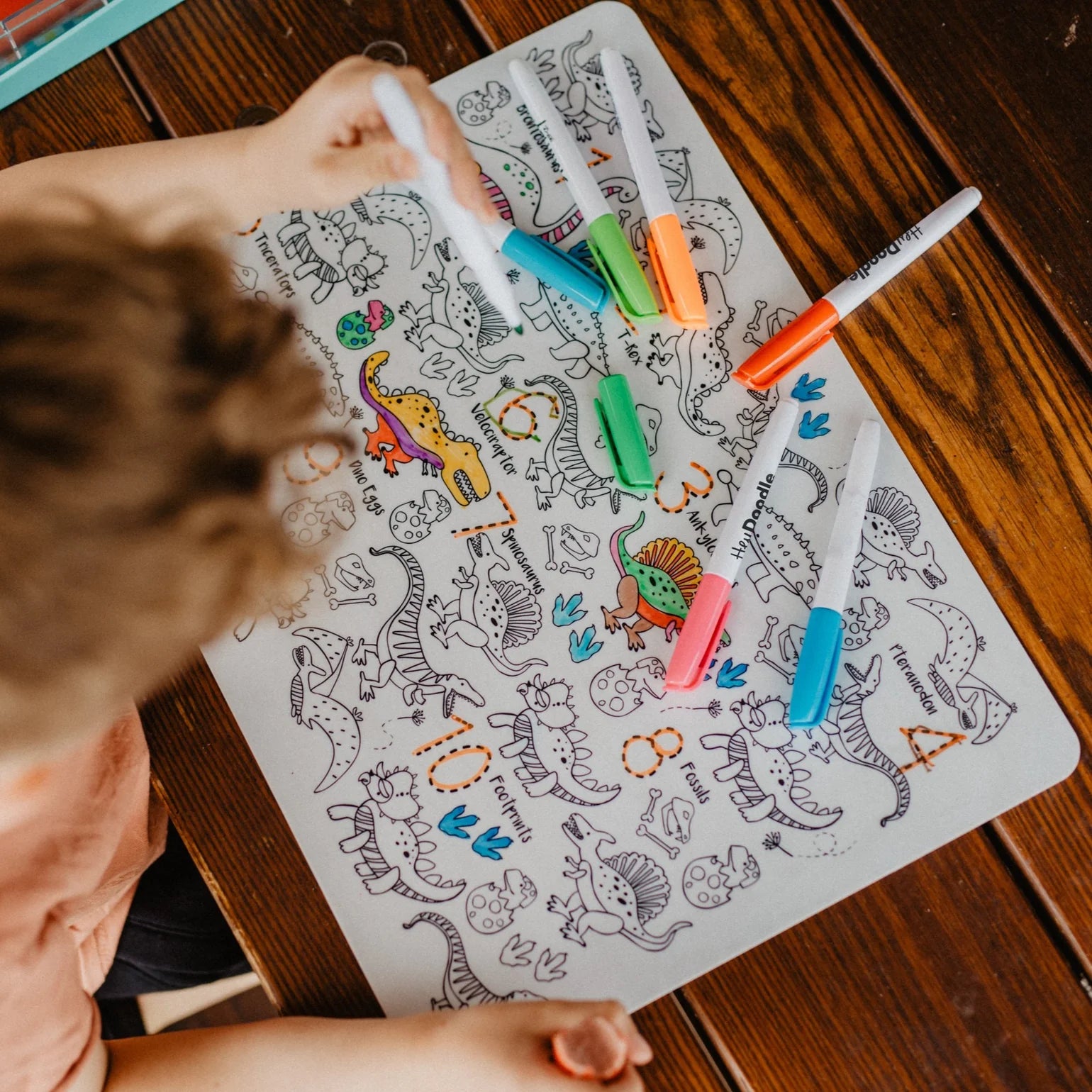 HeyDoodle - DinoRoar Large Playmat