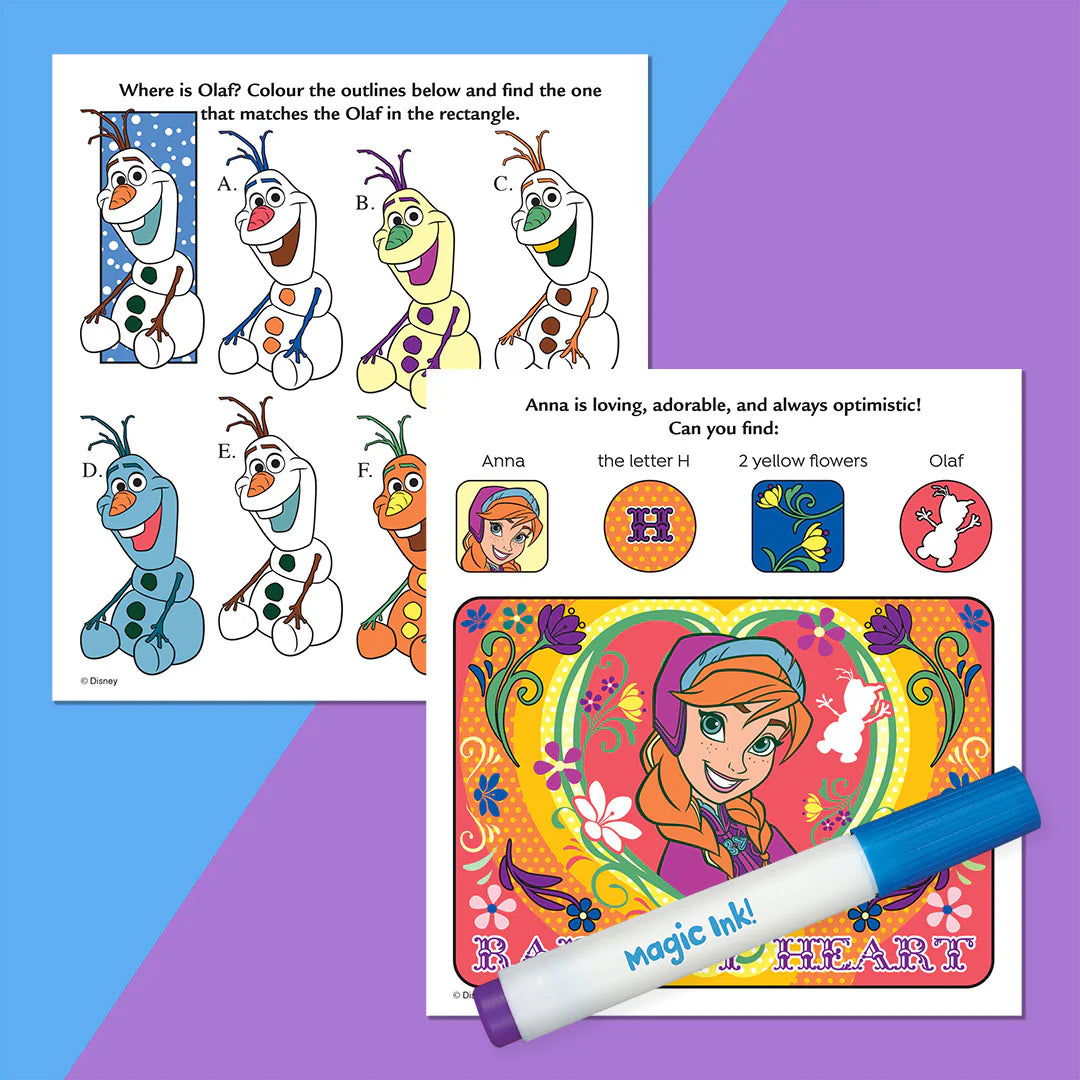 Inkredibles Frozen Magic Ink Pictures