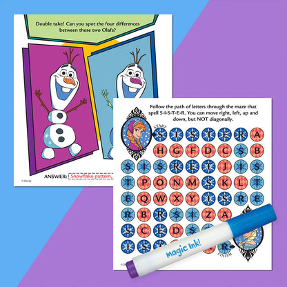 Inkredibles Frozen Magic Ink Pictures