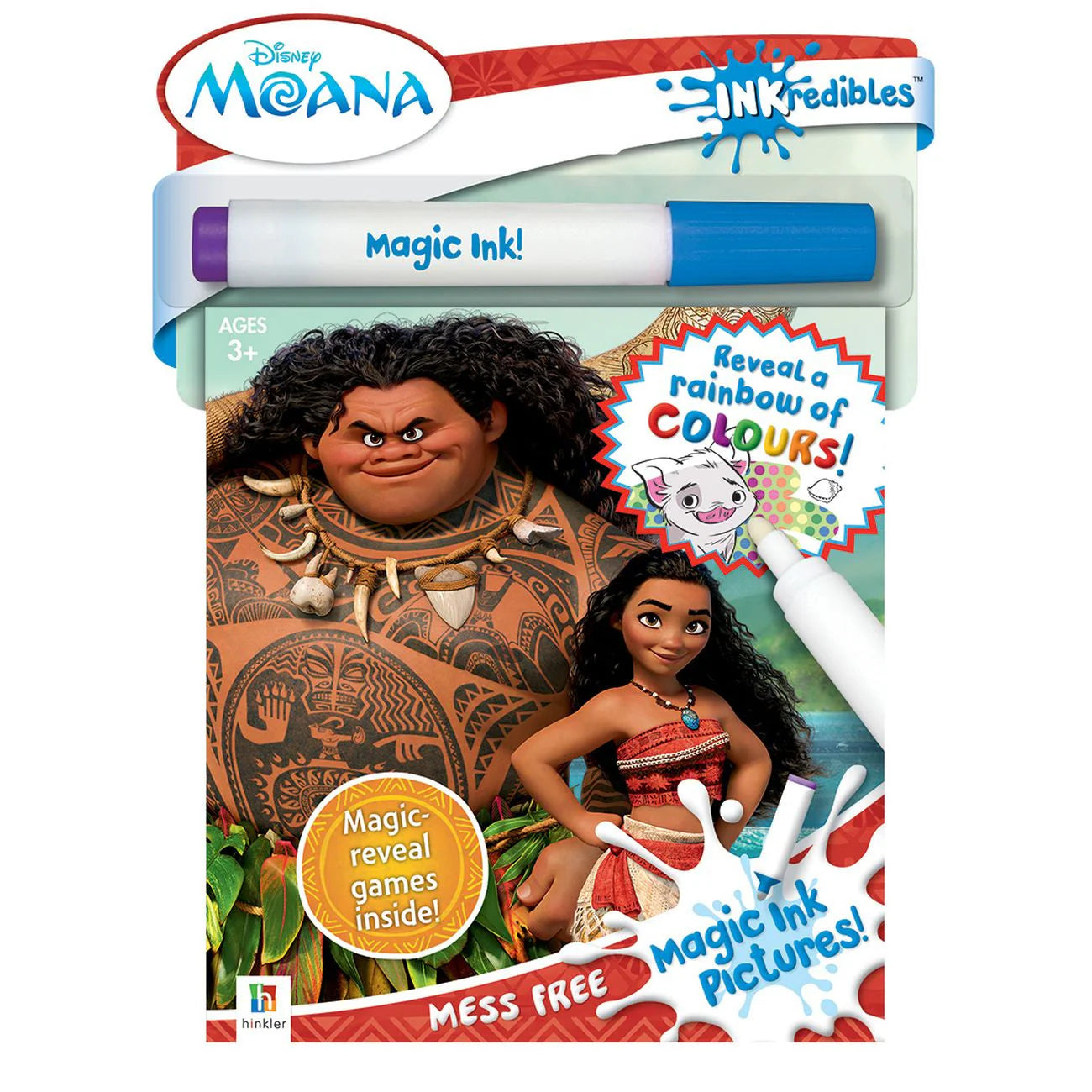 Inkredibles Disney Moana Magic Ink Pictures