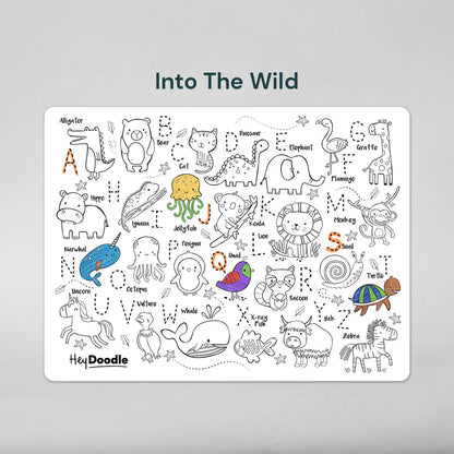 HeyDoodle - Into The Wild Large Playmat