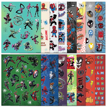 Kaleidoscope Sticker Bomb Spider-Man