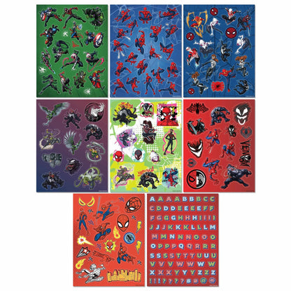 Kaleidoscope Sticker Bomb Spider-Man