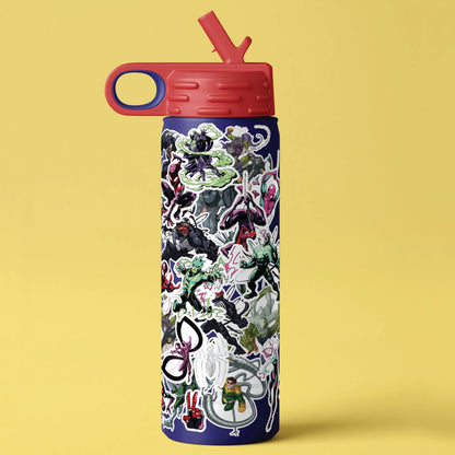 Kaleidoscope Sticker Bomb Spider-Man