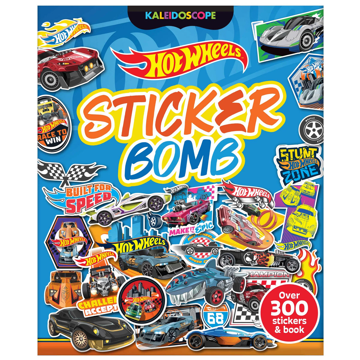 Kaleidoscope Sticker Bomb Hot Wheel