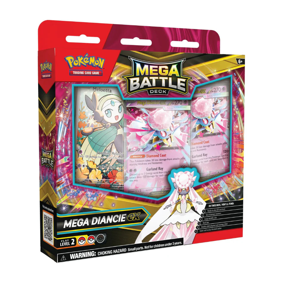 Pokemon TCG Mega Diancie ex Battle Deck
