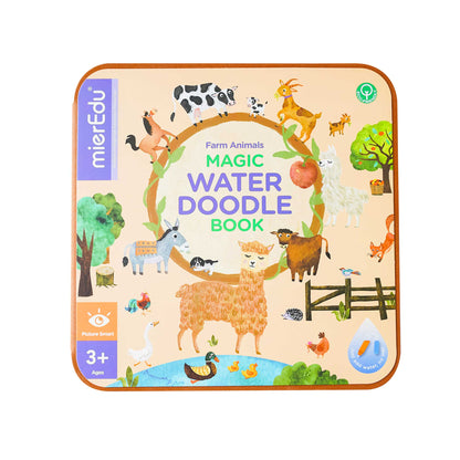 Magic Water Doodle Book - Farm Animals