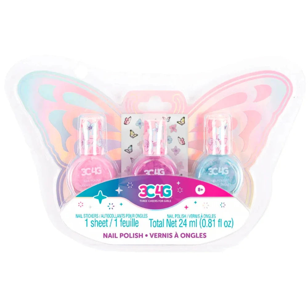 3C4G Butterfly Nail Polish Trio