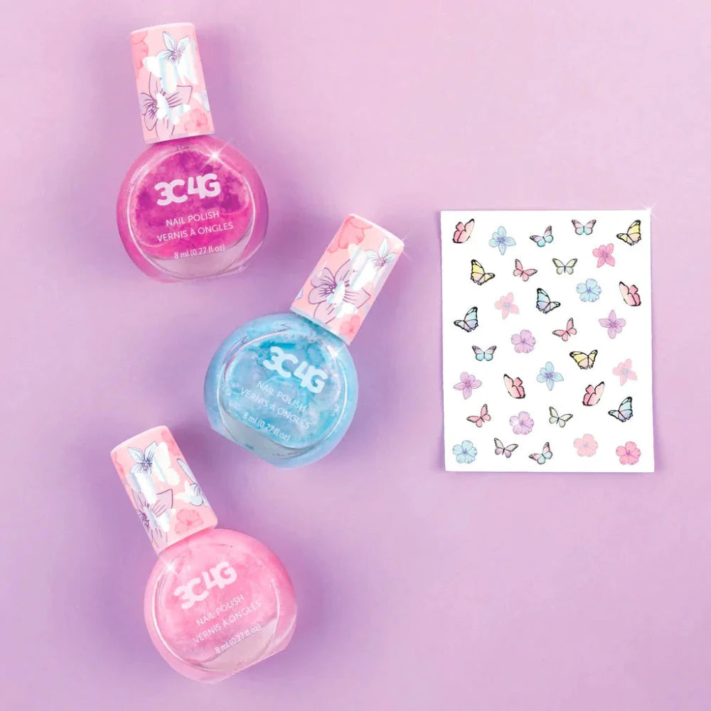 3C4G Butterfly Nail Polish Trio