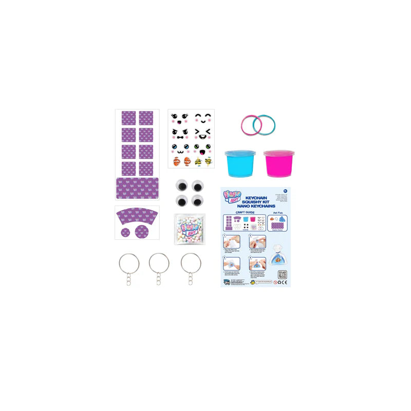 Nano Art- Nano Art Keychain Squishy Kit