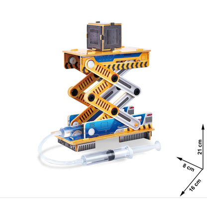 National Geographic Cubic Fun 3D Puzzle - Hydraulic Lift