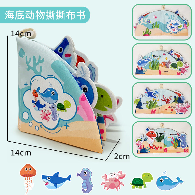Baby Early Education Quiet Tear-Resistant Book Cognitive Toy