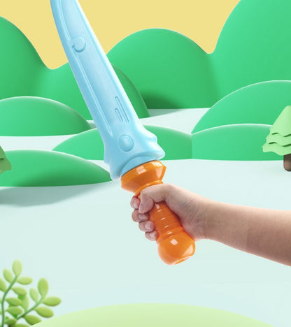 Sward Shape Children Bubble Blowing Toys Inverted Without Spilling Liquid 30ML