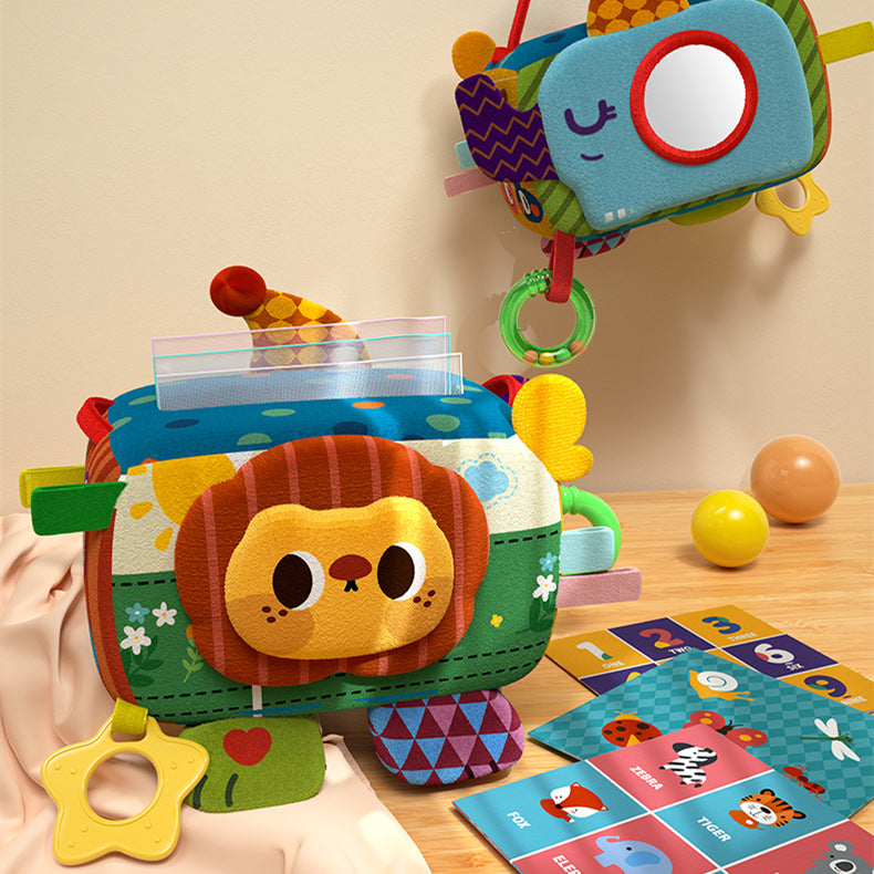 Montessori Baby Tissue Box Toy Sensory Toy Box