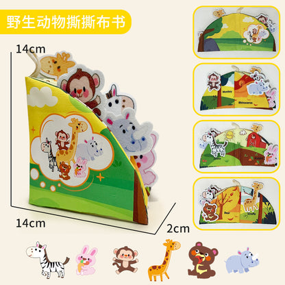 Baby Early Education Quiet Tear-Resistant Book Cognitive Toy