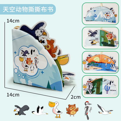 Baby Early Education Quiet Tear-Resistant Book Cognitive Toy