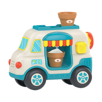 Automatic Bubble Machine Ice Cream Truck Baby Bath Toys