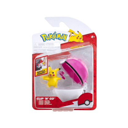 Pokemon Clip N Go Ball, Assorted