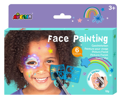 Avenir 6 Face Painting - Purple