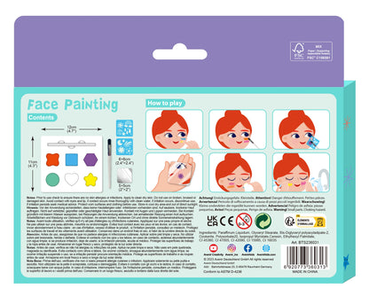 Avenir 6 Face Painting - Purple