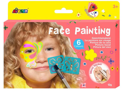 Avenir 6 Face Painting - Yellow