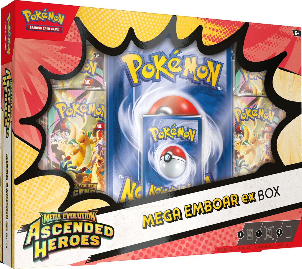 Pokemon TCG Ascended Heroes Mega EX Box Pre Order 24.05.2026