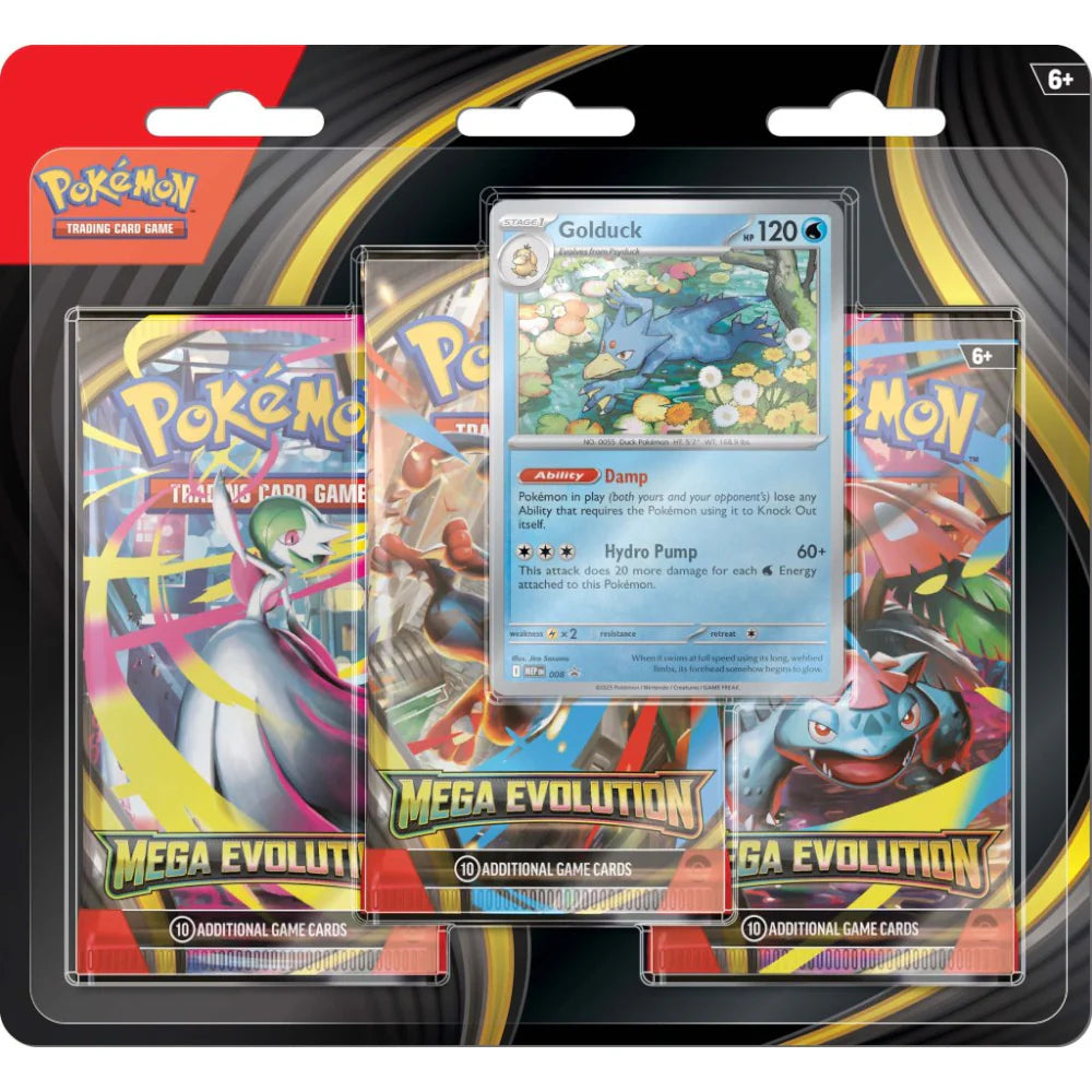 Pokémon Mega Evolution Three Booster Blister