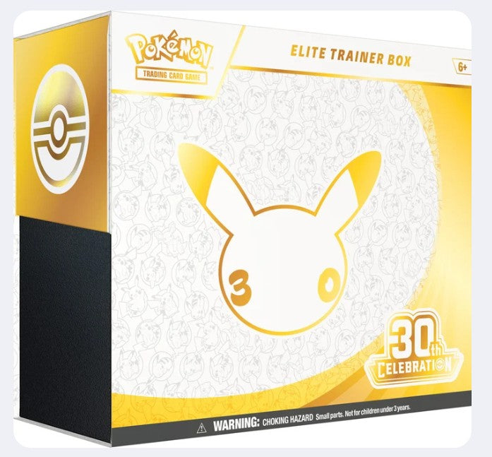 Pokemon TCG 30th Celebration Elite Trainer Box Pre-order