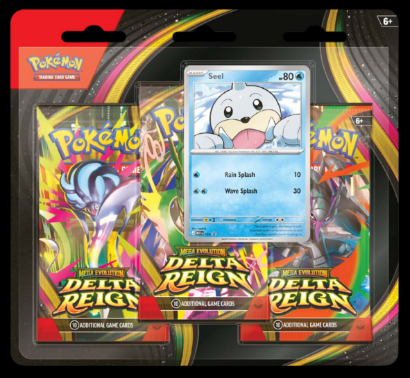 Pokemon TCG Delta Reign Three Booster Blister Pre-Order