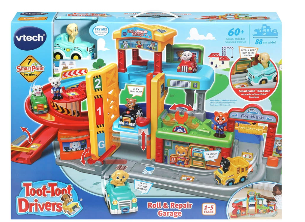 VTech Toot-Toot Drivers Roll & Repair Garage