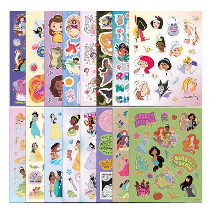 Kaleidoscope Sticker Bomb Disney Princess