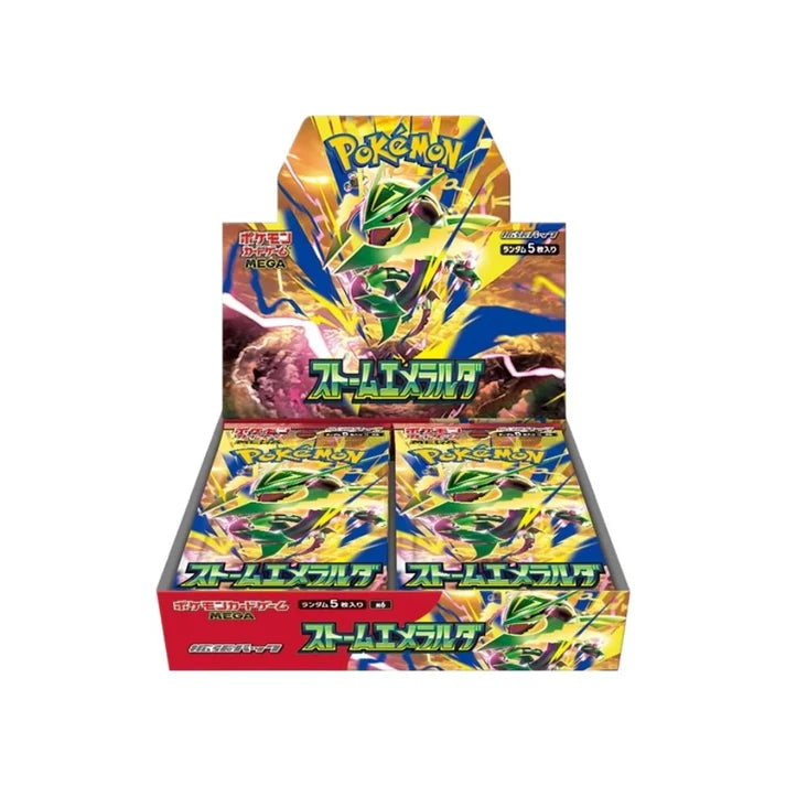 Pokemon Japanese Mega Evolution Storm Emeralda Booster Box
