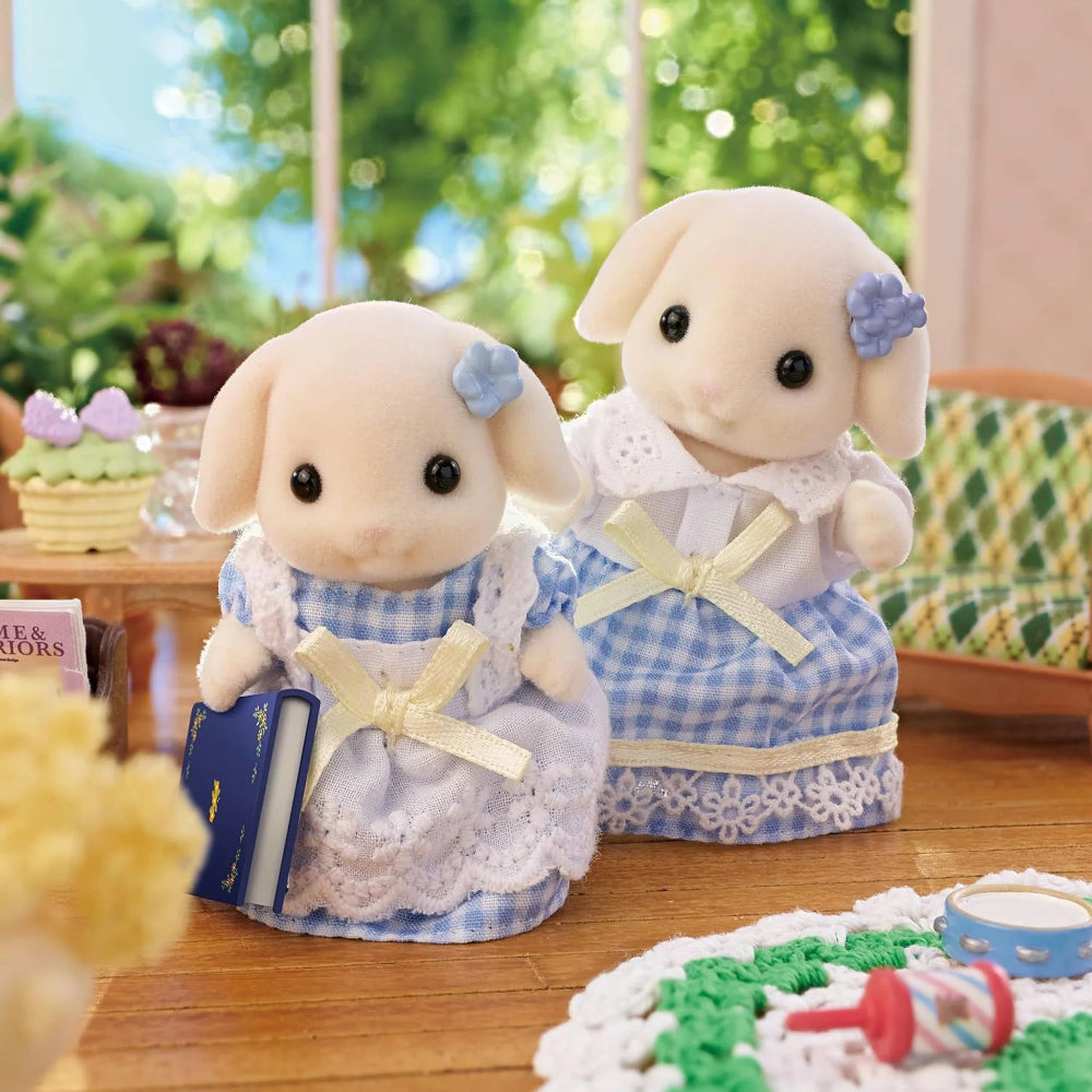 Sylvanian Families Flora Rabbit Family