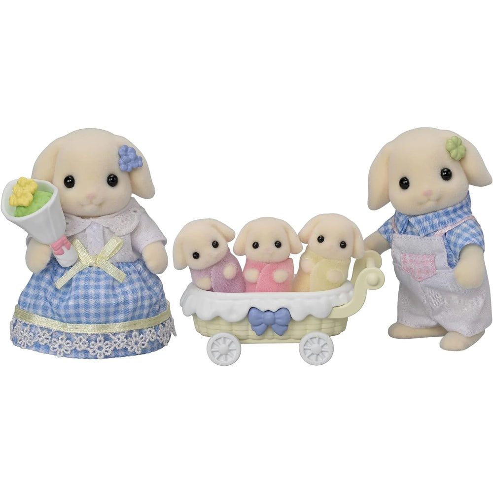 Sylvanian Families Flora Rabbit Family