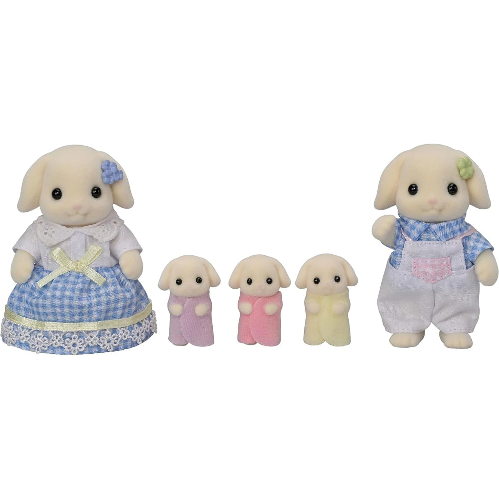 Sylvanian Families Flora Rabbit Family