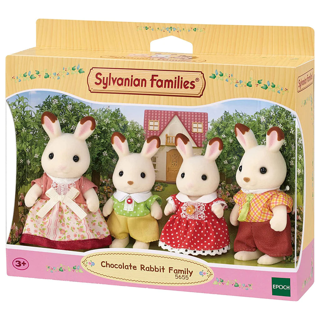 Sylvanian Families Chocolate Rabbit  Family New