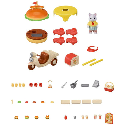 Sylvanian Families Hamburger Stand