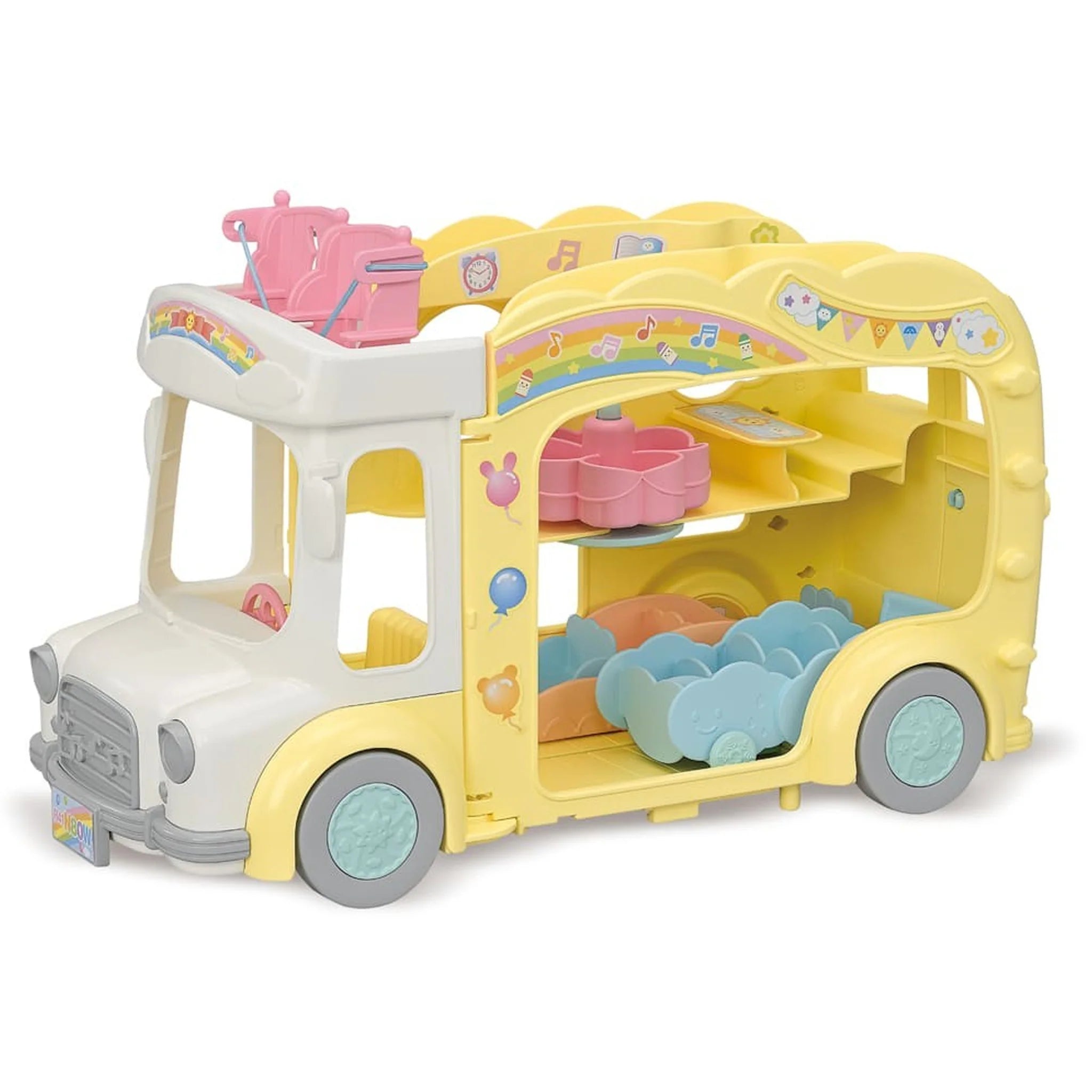 Sylvanian Families Rainbow Fun Nursery Bus