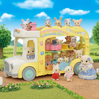 Sylvanian Families Rainbow Fun Nursery Bus