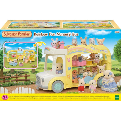 Sylvanian Families Rainbow Fun Nursery Bus